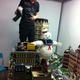 Image for article titled Gigantic Lego Stay Puft Marshmallow Man faces the Ghostbusters in NYC
